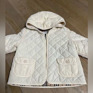 Burberry Baby ecru jacket, 12m